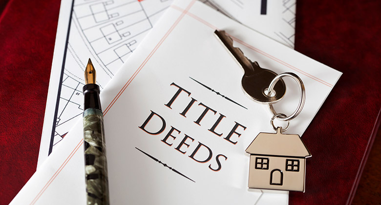 Title Deeds Picture of Document