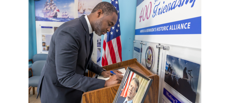 Condolence Book for President Jimmy Carter