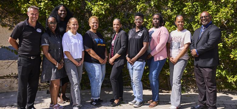 Transformation Team at Sandys Secondary Preparing for Signature Senior School