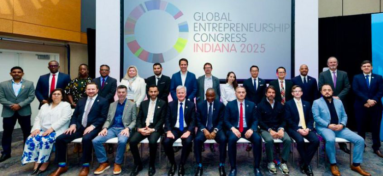 Minister Hayward at Global Entrepreneurship Congress