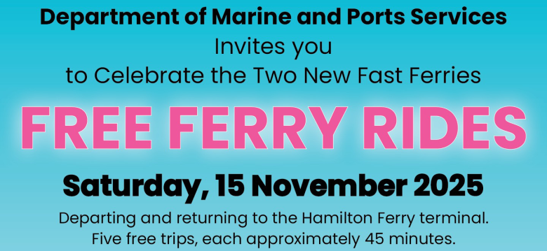 Free Ferry Ride graphic