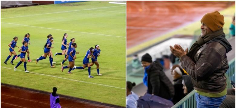 Min Darrell Congratulates Womens National Team