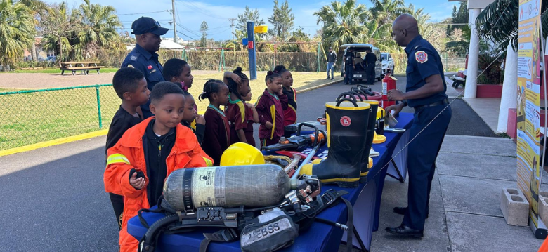Bermuda Fire and Rescue Service “100 Men on Campus”